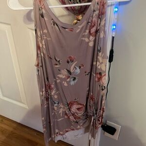 Long flower tank